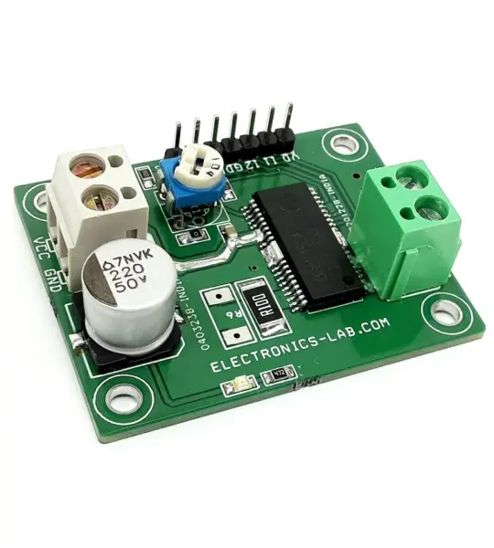 50V – 5A DC Brush Motor Driver – High Performance, High Reliability